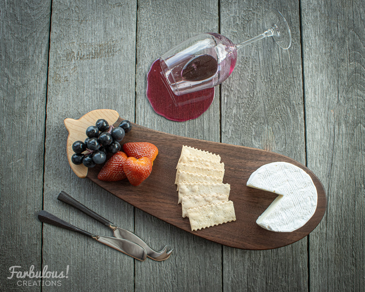 Eggplant Charcuterie Board