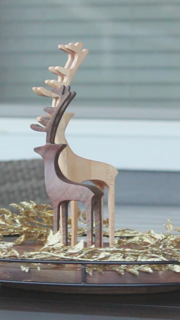 Bandsaw Reindeer Template Farbulous Creations